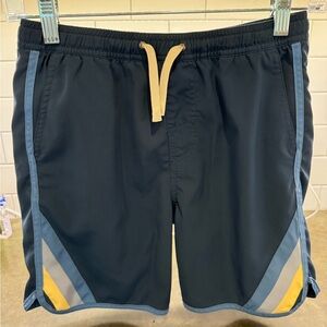 Boys Fair Harbor swim shorts. Boxer brief liner. Size large.